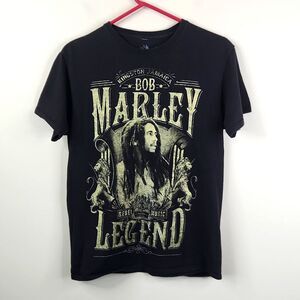 Zion Rootswear Bob Marley Kingston Jamaica Rebel Music Legend Tee Medium